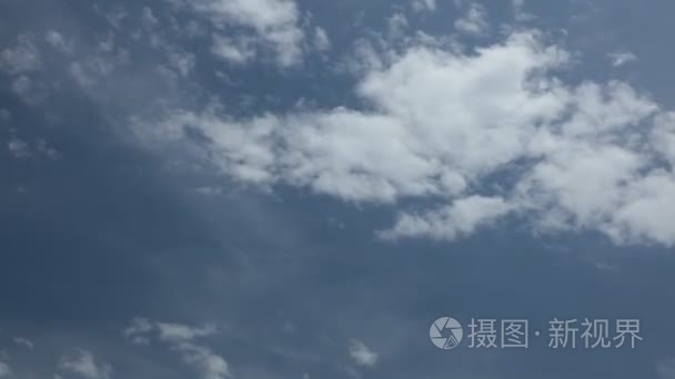 夏日的天空高清时间流逝