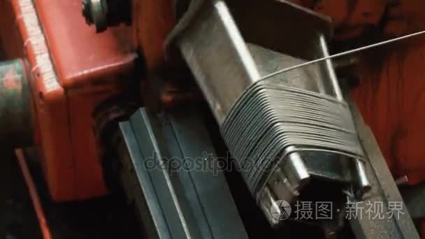 生产的金属丝产品视频