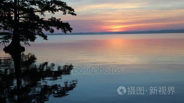 在里尔富特湖日出视频