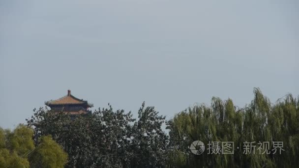 中国古建筑与北京中国森林视频