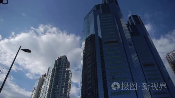 中国 Sep 22，2016:skyscraper，商务高层办公建筑区