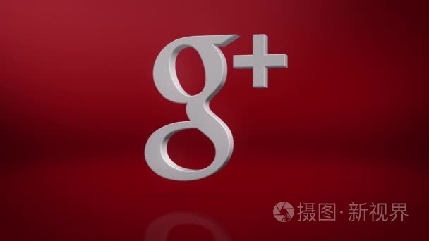 Google + 图标运动背景