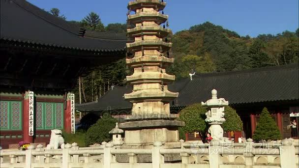 传统石塔洛山寺附近视频