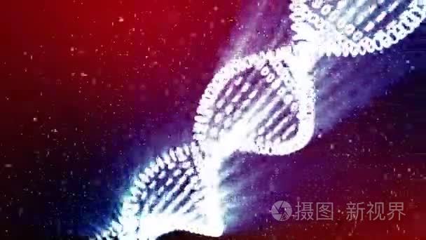 形成的 Dna。Dna 链组装从单个元素