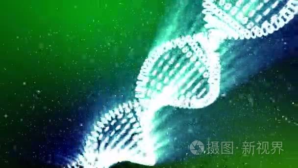 形成的 Dna。Dna 链组装从单个元素