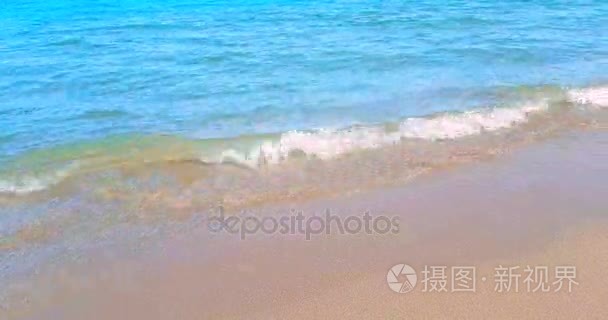 金沙滩，热带的加勒比海滩海度假、 放松和旅行