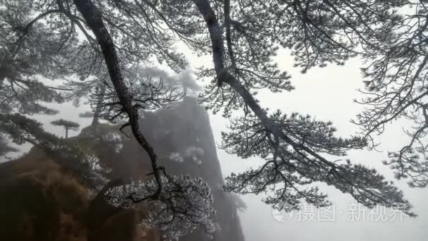 风景秀丽的黄山，中国