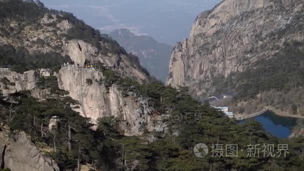 风景秀丽的黄山，中国