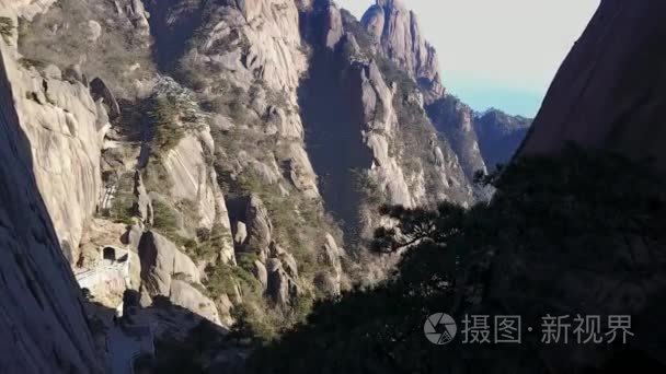 风景秀丽的黄山，中国