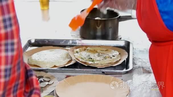 国家美食的布煎蛋卷视频