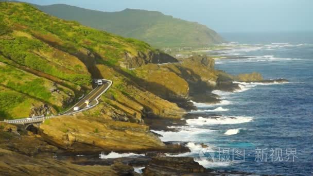 欧胡岛夏威夷南海岸太平洋海岸视频