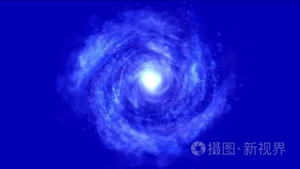 4 k 抽象能量旋涡宇宙隧道烟花粒子孔涡流旅行