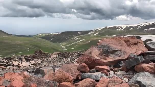 在亚美尼亚山脉视频