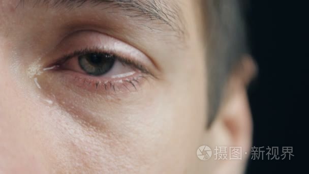 眼泪水视频素材
