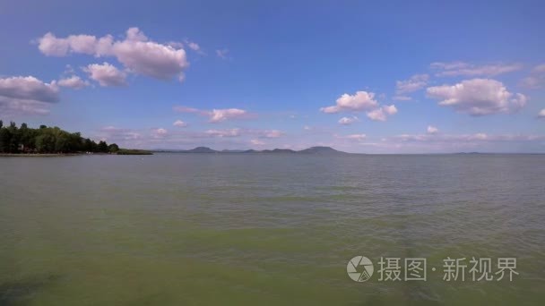 匈牙利的巴拉顿湖的风景