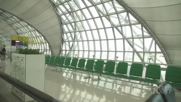 内政部新曼谷国际机场素万那普素材视频