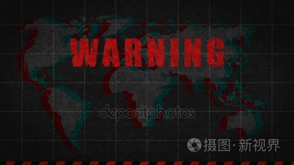 感叹号警告全球灾难视频