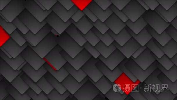 红黑科技广场视频动画视频