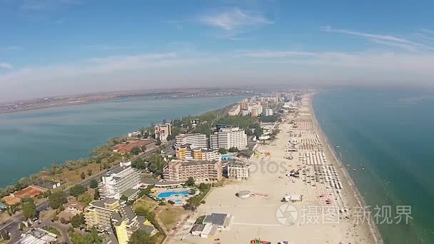 罗马尼亚黑海沿岸的马马亚视频