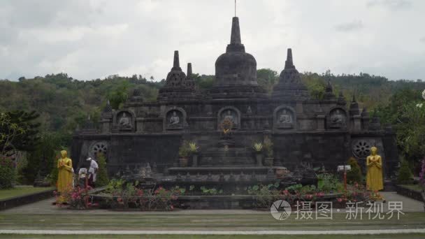 巴厘岛佛教寺庙视频