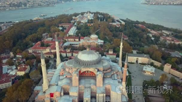 在土耳其伊斯坦布尔的清真寺视频