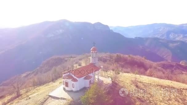 在保加利亚的教堂提升视频