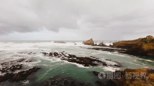 法国蓝海海滩视频