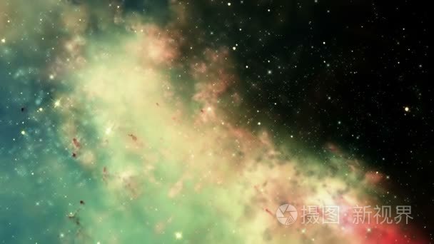 深空星系与星场视频