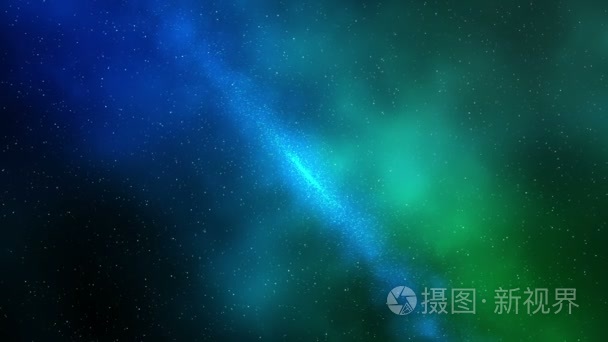 在银河系中的满天星斗的天空