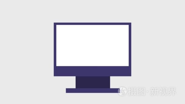 购物电子商务图标视频