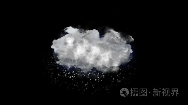 暴雪天气预报图标视频