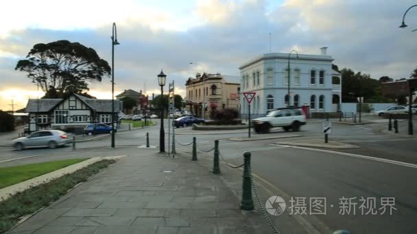 奥尔巴尼街道在澳洲视频