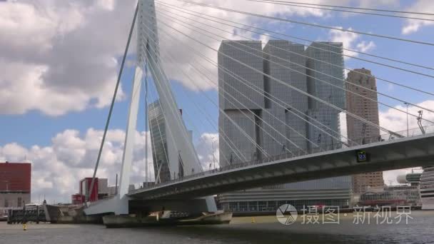 鹿特丹观光船游览视频