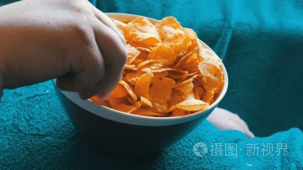 大薯片视频素材
