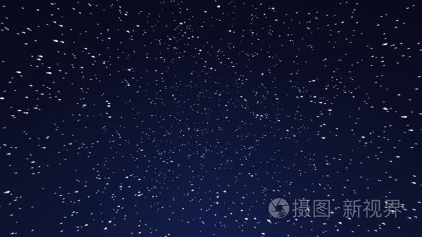 星迹银河在令人惊叹的夜晚