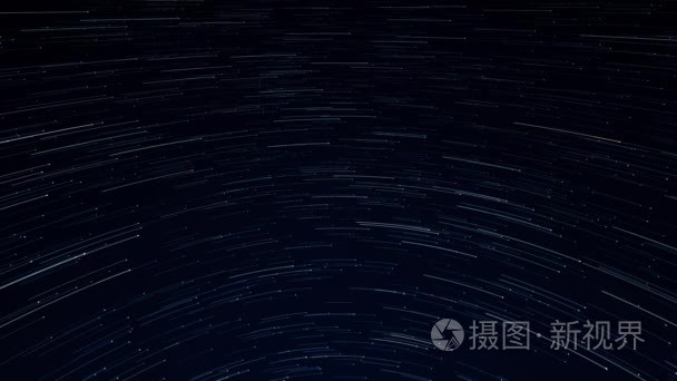 星迹银河在令人惊叹的夜晚