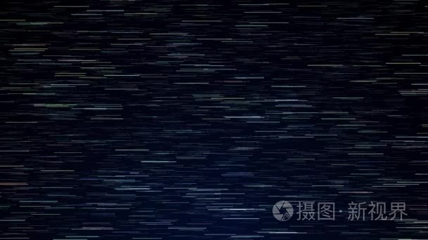 星迹银河在令人惊叹的夜晚视频