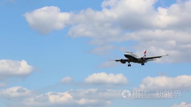 英国航空公司喷气机轨道视频