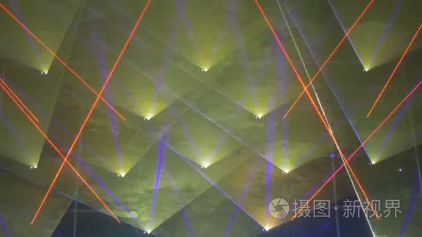 三角形投影灯视频