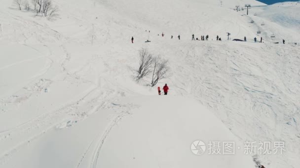 索契滑雪胜地视频