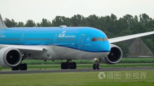 Klm 梦幻客机滑行