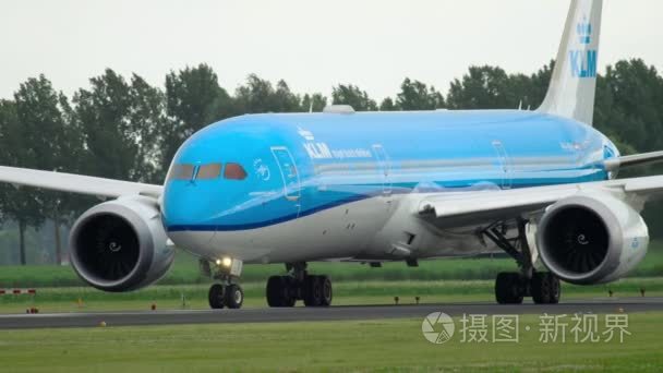 Klm 梦幻客机滑行