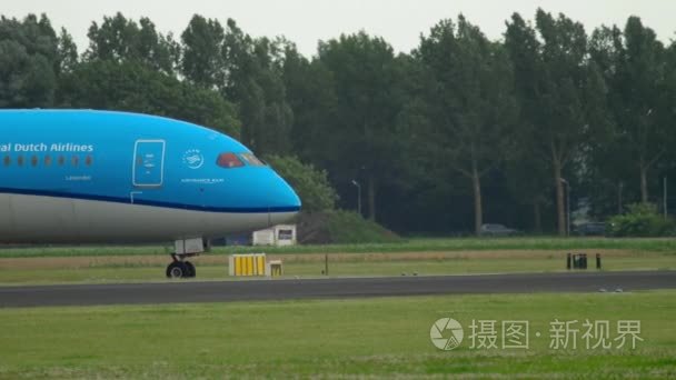 Klm 梦幻客机滑行