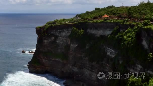 印度尼西亚海洋波浪海滩视频