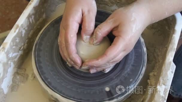 陶瓷技法传统艺术波特造型粘土