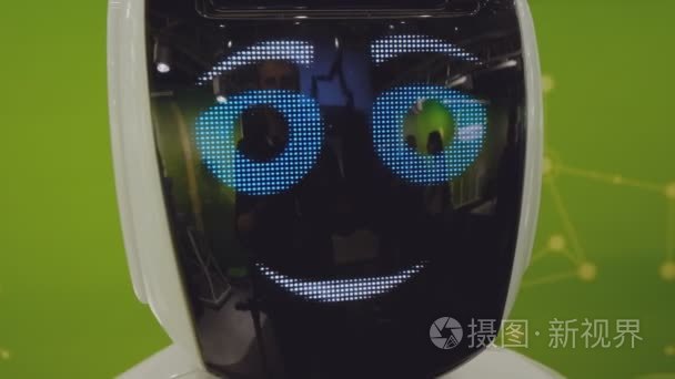 机器人的笑脸