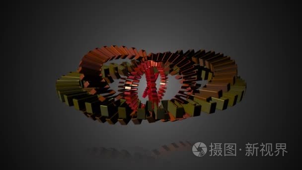 抽象几何变换运动3d 元素