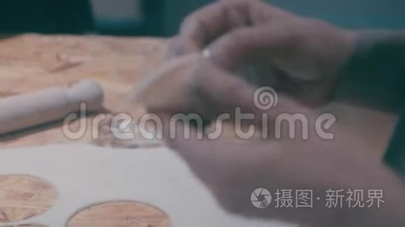 饺子手工制作视频