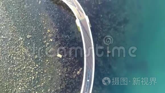 海上无人驾驶桥景视频