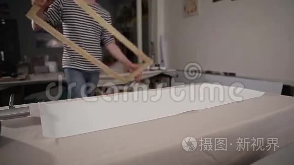 木制画框视频